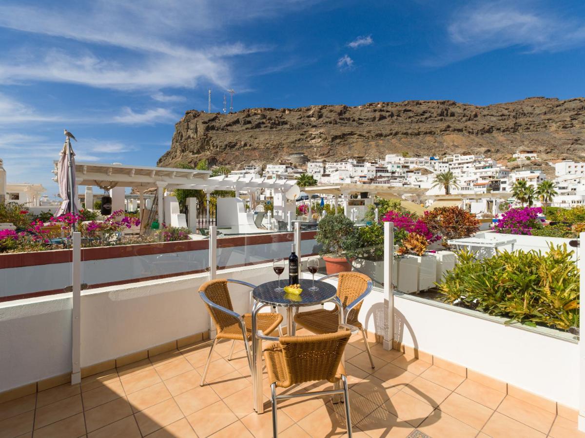 Amarre Port Lägenhet Puerto De Mogan Exteriör bild