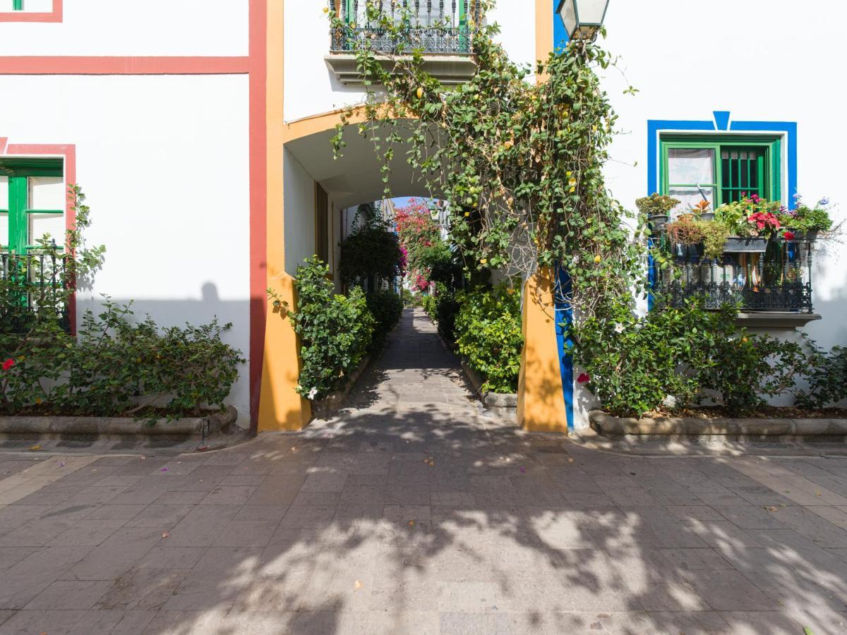 Amarre Port Lägenhet Puerto De Mogan Exteriör bild