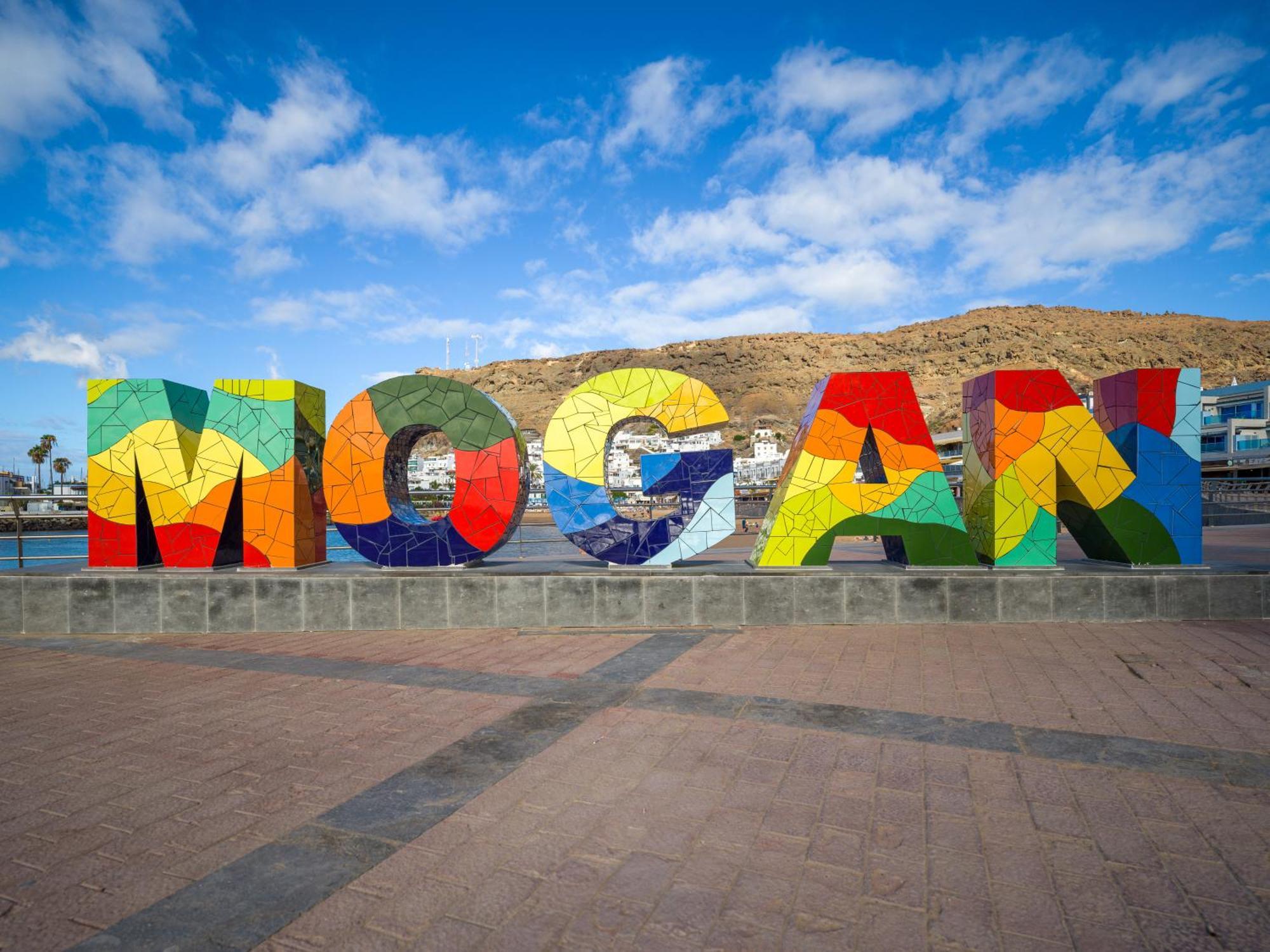 Amarre Port Lägenhet Puerto De Mogan Exteriör bild