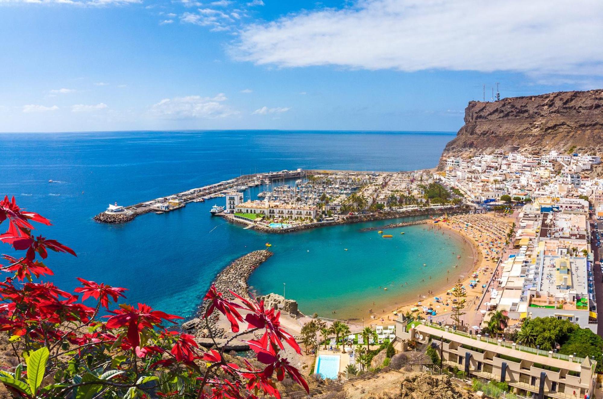 Amarre Port Lägenhet Puerto De Mogan Exteriör bild