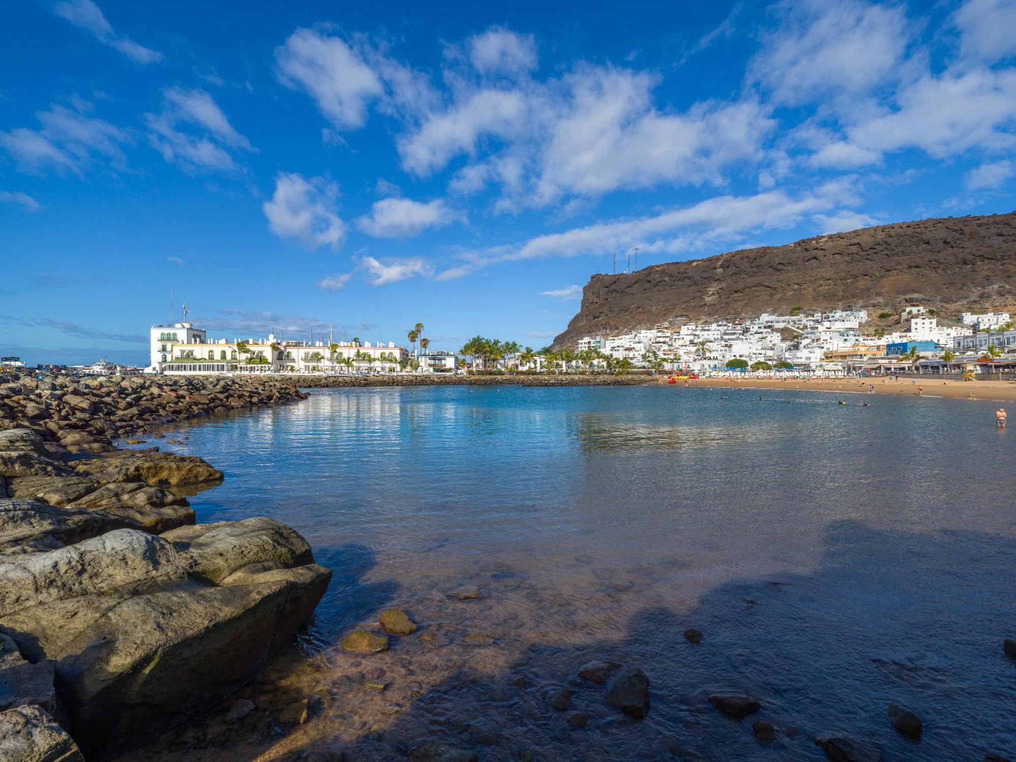 Amarre Port Lägenhet Puerto De Mogan Exteriör bild