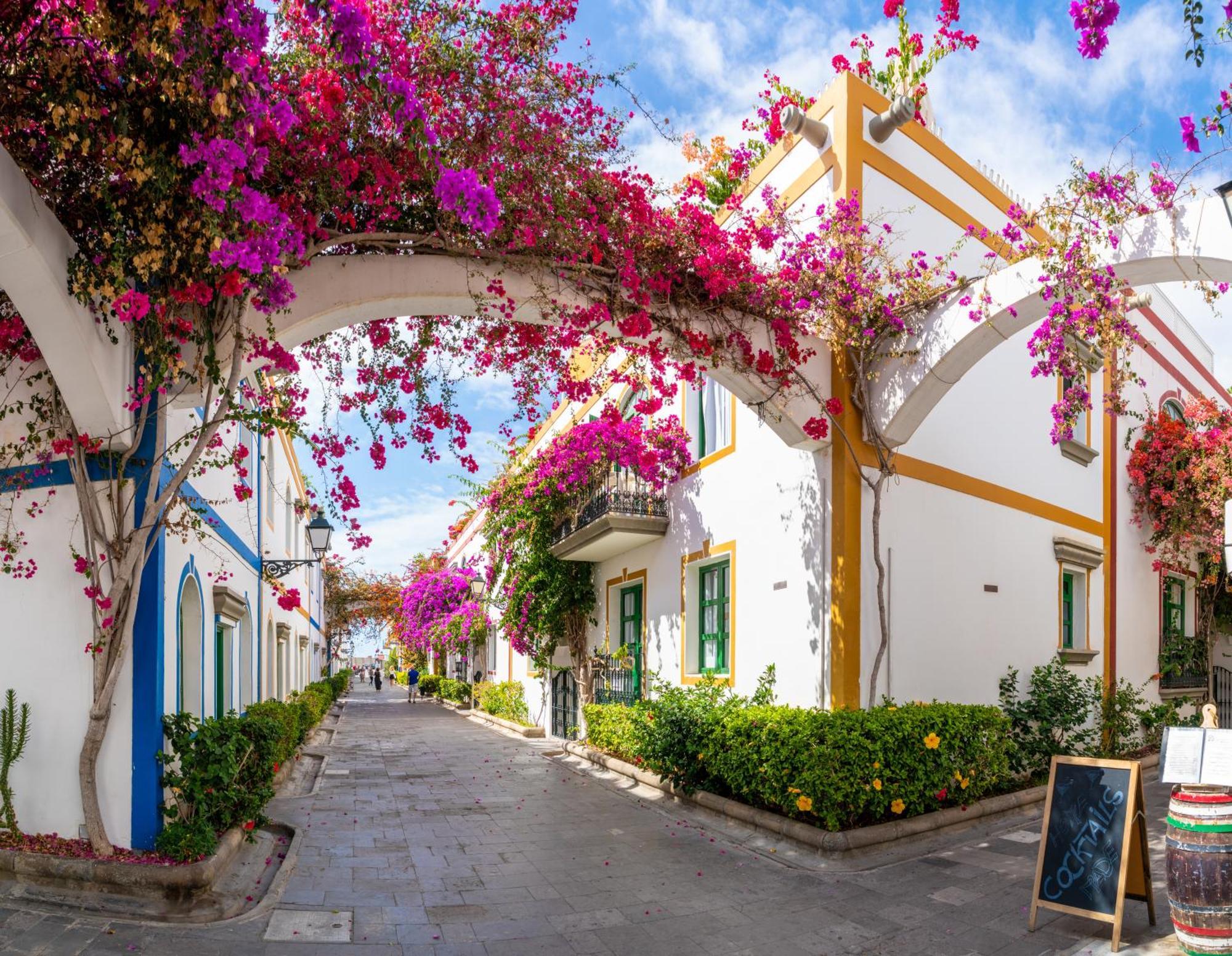 Amarre Port Lägenhet Puerto De Mogan Exteriör bild