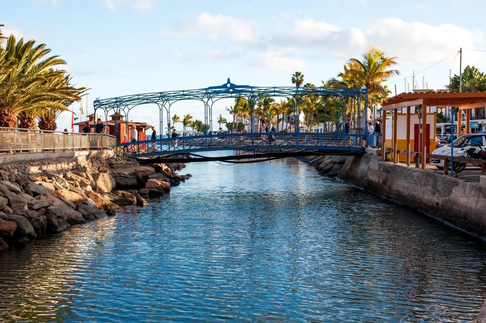 Amarre Port Lägenhet Puerto De Mogan Exteriör bild